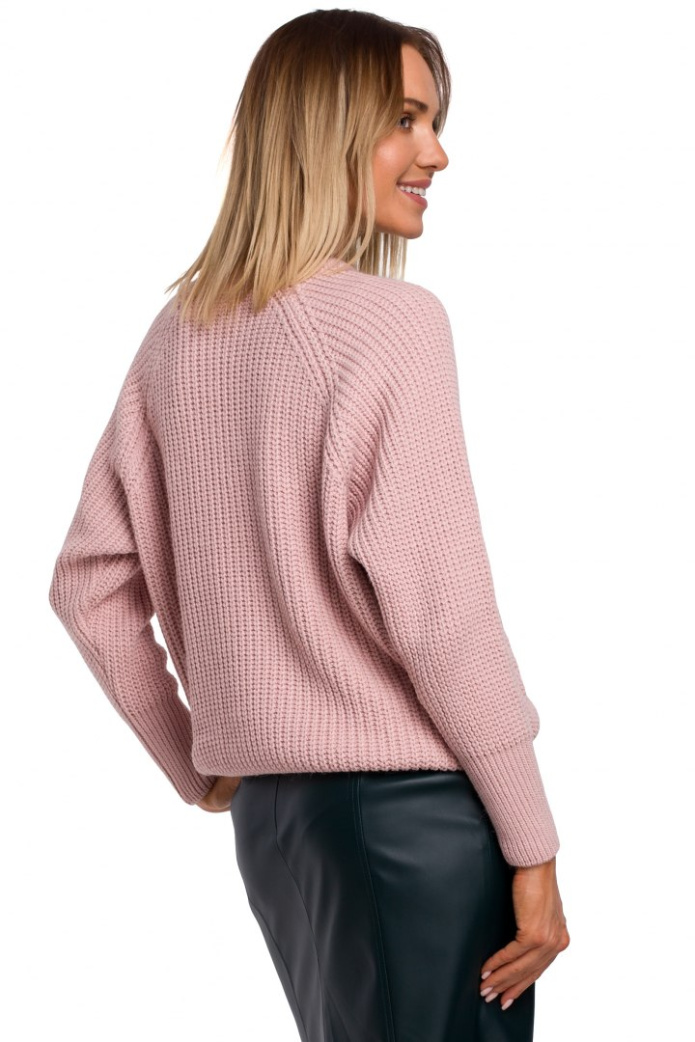 Sweter Damski - różowy